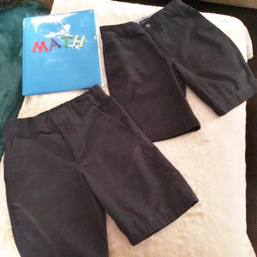 Assorted Bundle of Navy Blue Shorts; Boys Size 10